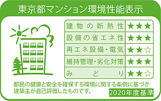 リビオ光が丘ガーデンズ 「マンション環境性能表示」取得