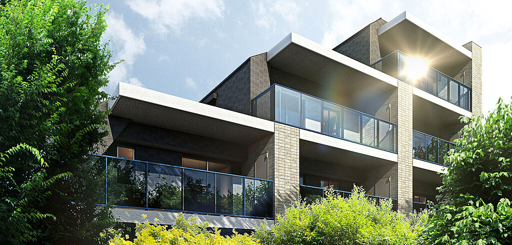 リビオ中野レジデンス 外観完成予想CG