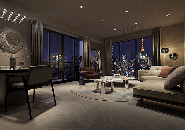 リビオ三田レジデンス Fタイプ完成予想CG