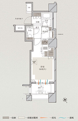 ルジェンテ白金高輪 間取り C