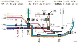 ルジェンテ横濱馬車道 アクセス図