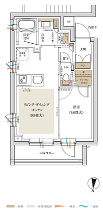 ルジェンテ新高円寺 間取り G