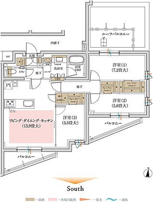 ルジェンテ新高円寺 間取り Ir