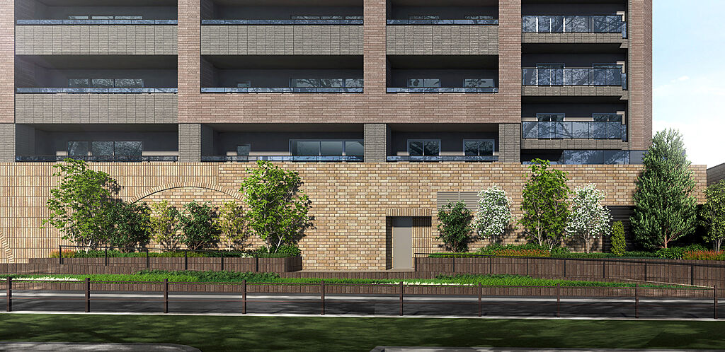 リーフィアレジデンス経堂 外観完成予想CG