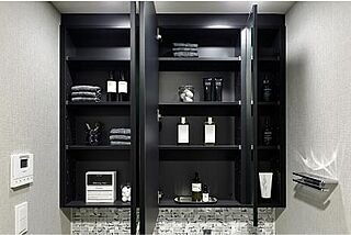 ルネタワー八王子 三面鏡裏収納