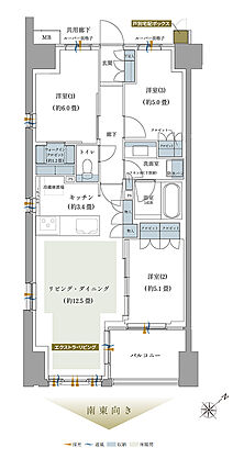 ルネ柏ザ・レジデンス 間取り A