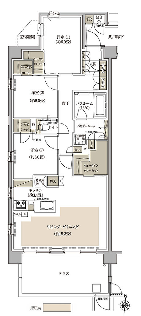 プレミスト中央林間 間取り At