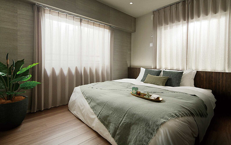 クレストレジデンス横浜汐見台パークフロント マスターベッドルーム