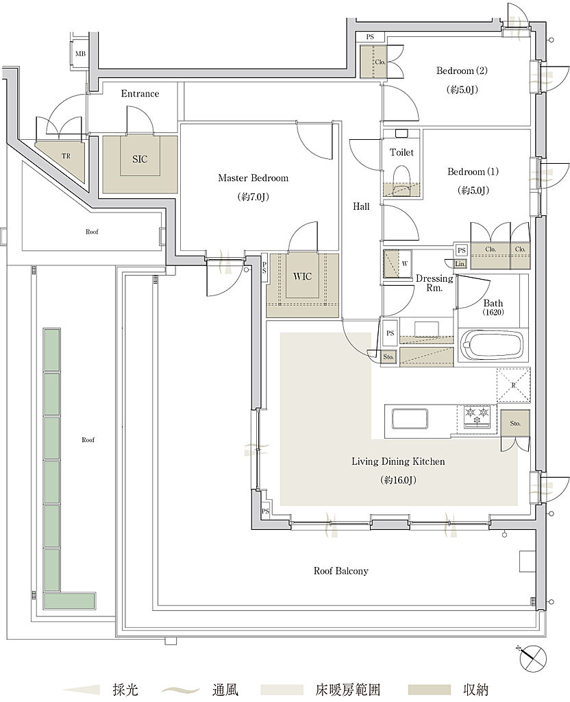 サンウッド荻窪 間取り Ar