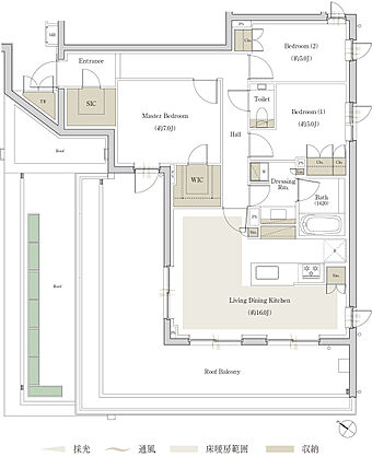 サンウッド荻窪 間取り Ar