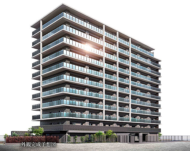 サンクレイドル岸和田春木 外観完成予想図