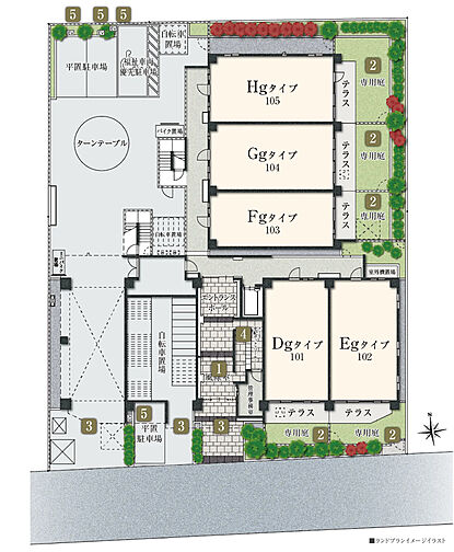 サンクレイドル南鳩ヶ谷ステーションウィズ 共用部