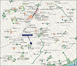 サンクレイドル瑞江 現地案内図