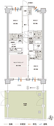 サンクレイドル新小岩II 間取り Cg