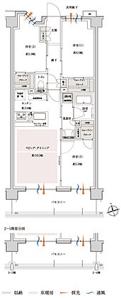 サンクレイドル新小岩II 間取り J