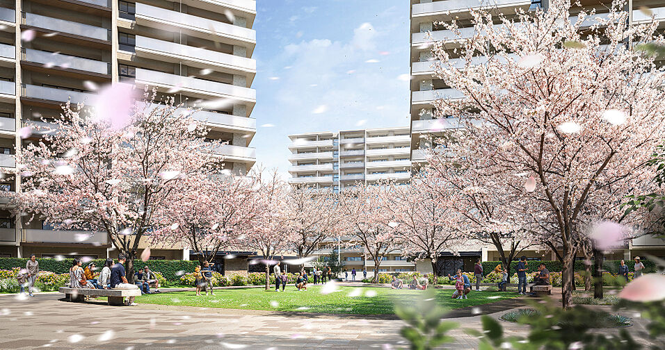 多摩川シーズンズ 共用部