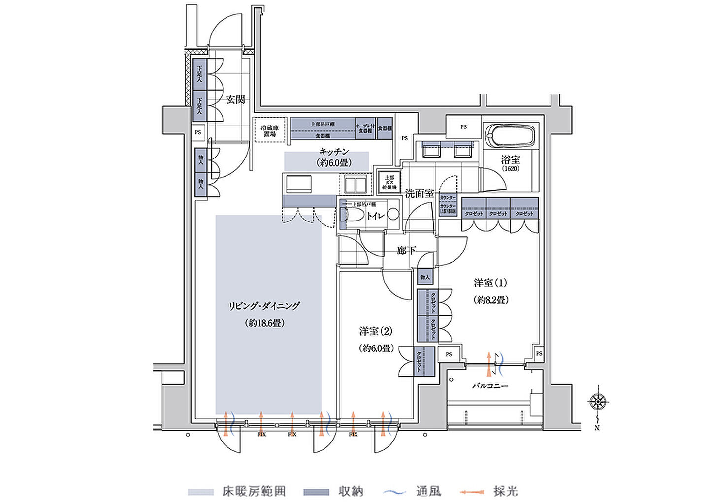 グランドメゾン渋谷大山町 間取り A