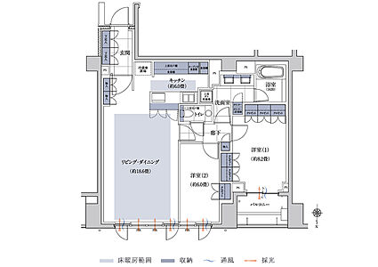 グランドメゾン渋谷大山町 間取り A