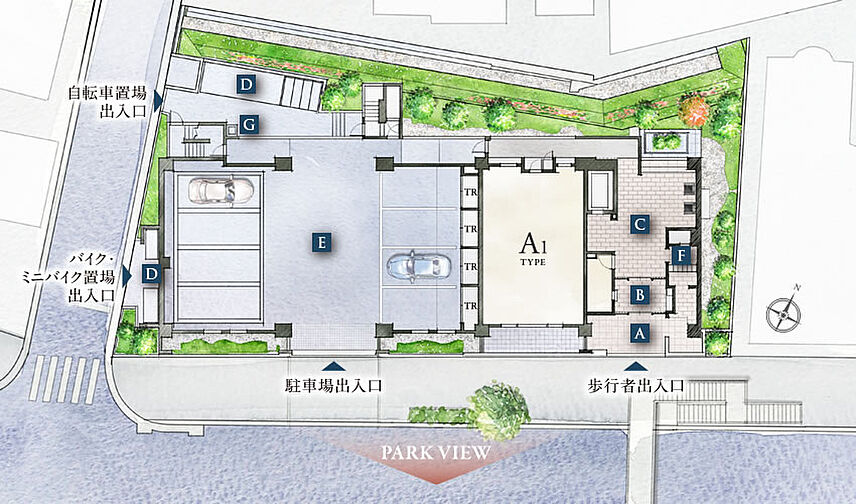 ワコーレ六甲高羽公園 共用部