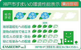 ワコーレ住吉グランフィールズ 〔CASBEE神戸〕による住まいの環境性能