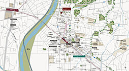 ワコーレ池田新町レジデンス 現地案内図