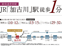 ワコーレ加古川駅前 アクセス図