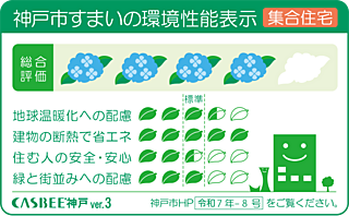ワコーレ住吉山手 神戸市建築物総合環境評価制度 （CASBEE神戸）