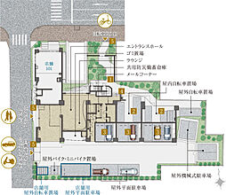 レ・ジェイド西宮ミッドプレイス 共用部