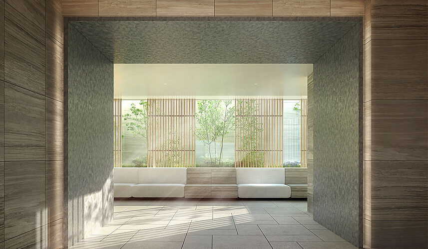 レ・ジェイド上前津 ラウンジ完成予想CG