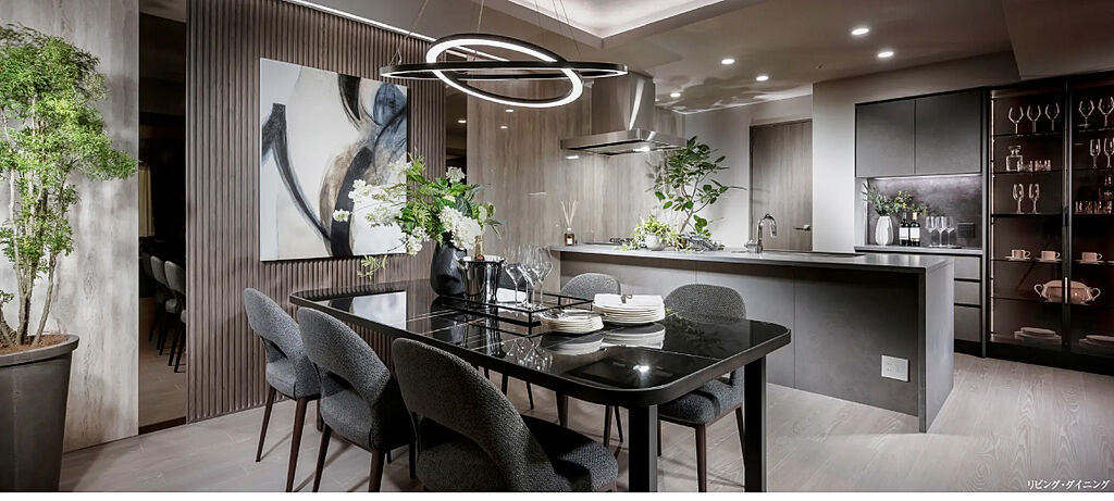 レ・ジェイド箕面船場 ザ・ハウス リビング・ダイニング