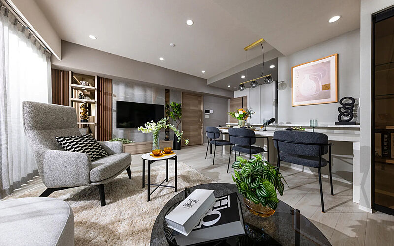 ユニハイム小岩 リビング・ダイニング