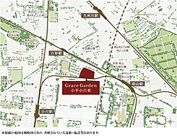 Grace Garden 小平小川東 現地案内図