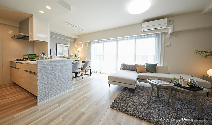 ローレルコート花園ステーションゲート リビング・ダイニング・キッチン（Aタイプ）