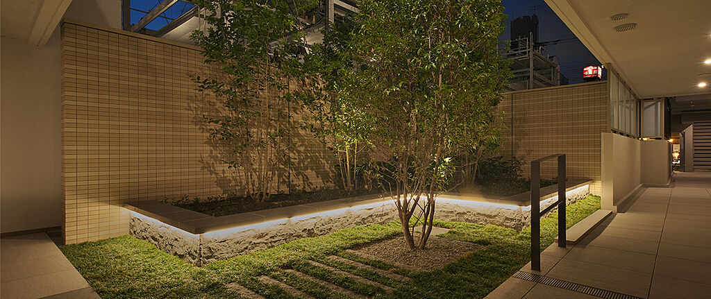 ローレルコートあびこBAUS インナーガーデン