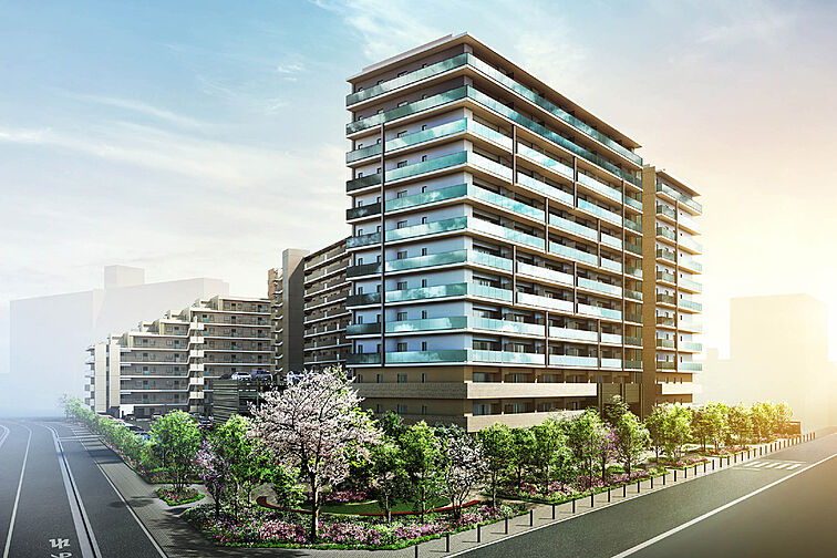 ローレルスクエア長原ザ・ランドマークス 外観