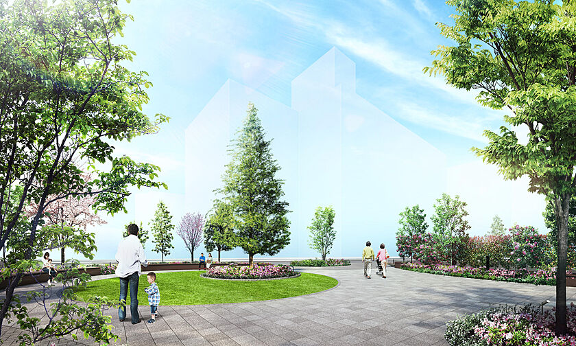 ローレルスクエア長原ザ・ランドマークス 共用部