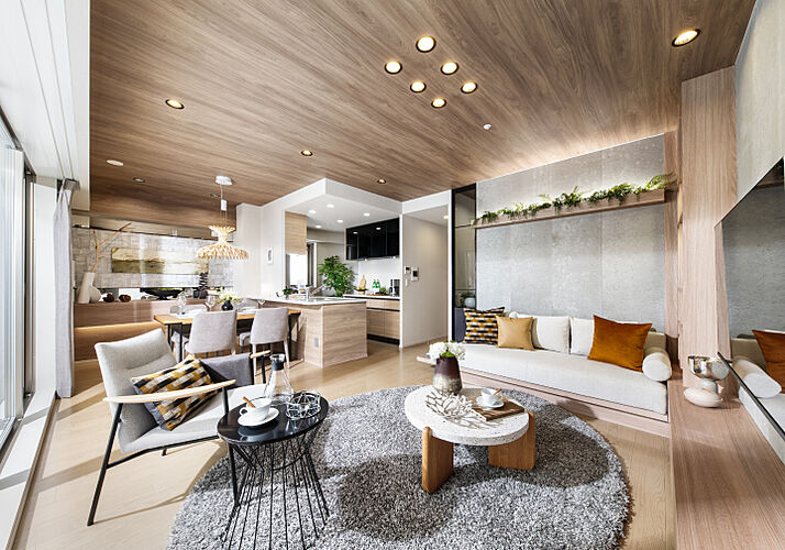 ローレルスクエア長原ザ・ランドマークス リビング・ダイニング