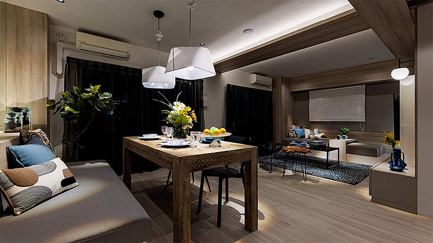 アルファリアラス西二見 リビング＆ダイニング