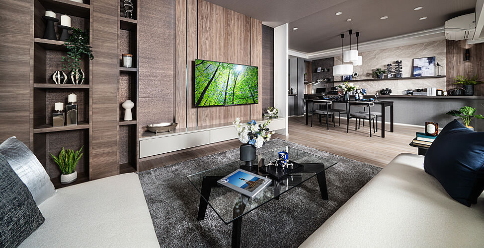 アルファステイツ庚午中 リビング