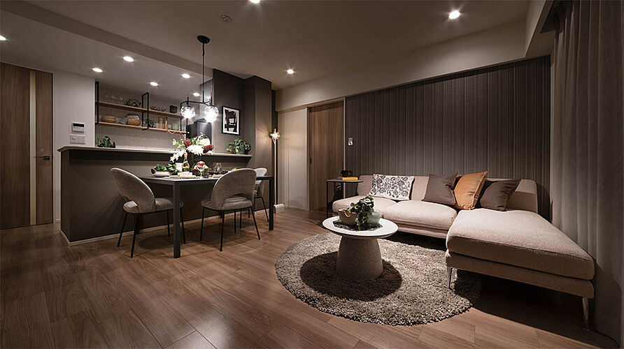 アルファステイツ名取大手町 リビング・ダイニング