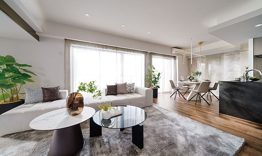 アルファ藤枝駅前ザ・タワー リビング・ダイニング