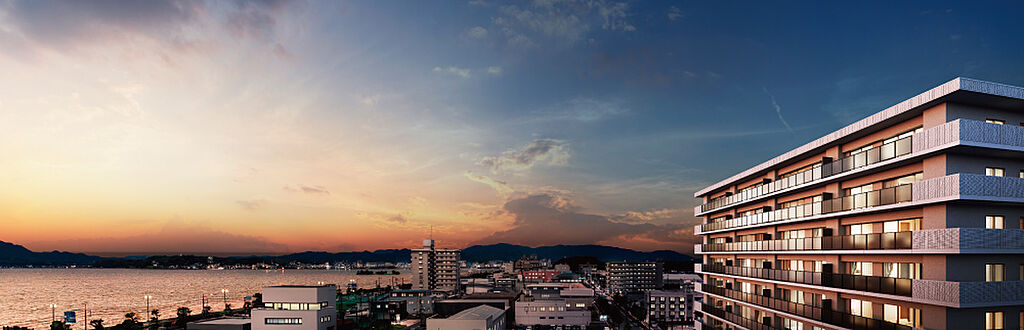 アルファステイツ西嫁島 外観完成予想図