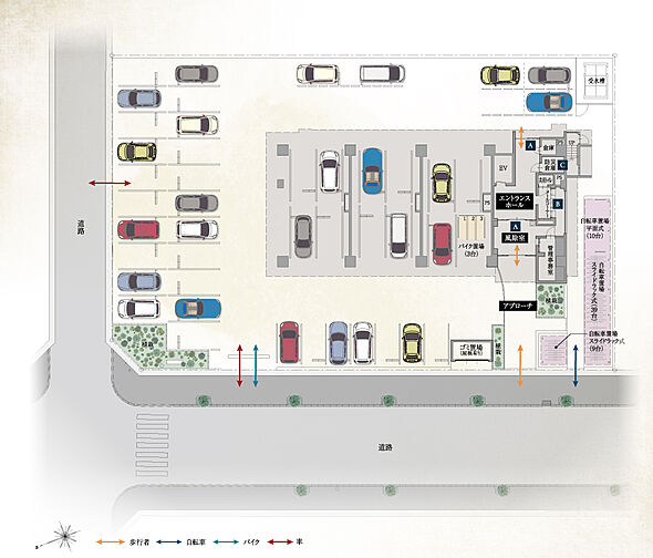 アルファステイツ西嫁島 共用部