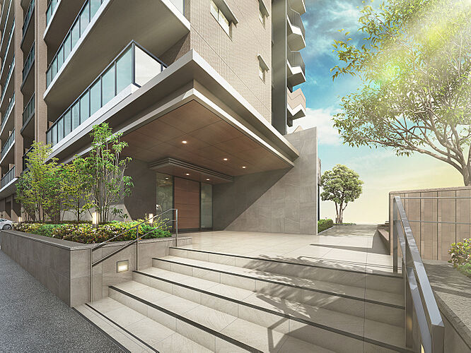 アルファステイツ谷山駅前 エントランスアプローチ