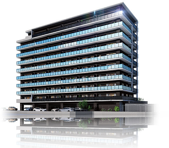 アルファステイツ野芥駅II 外観完成予想図