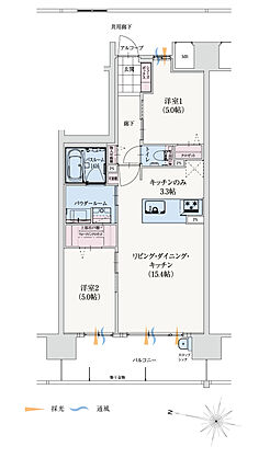 アルファステイツ下松桜町 間取り B