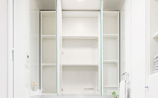 アルファスマート北田宮 三面鏡裏収納