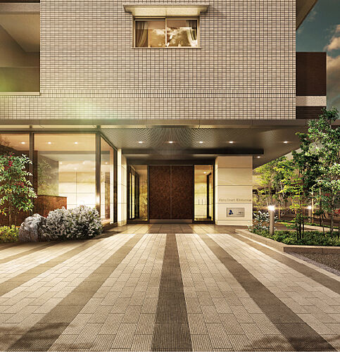 アルファスマート北田宮 エントランスアプローチ完成予想図