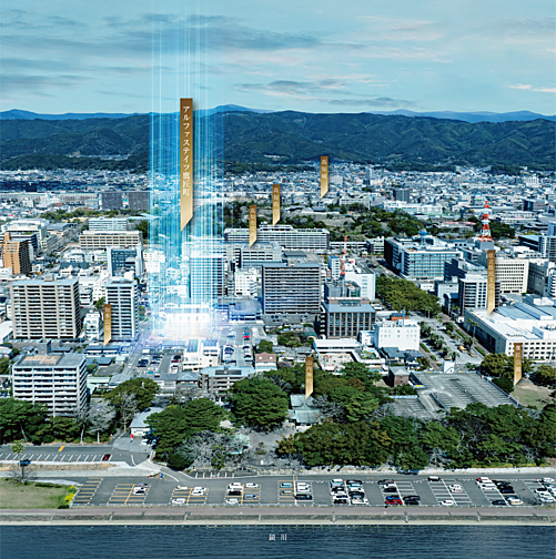 アルファステイツ鷹匠町 外観