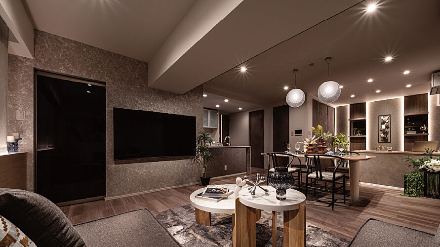 アルファステイツ鷹匠町 リビング・ダイニング